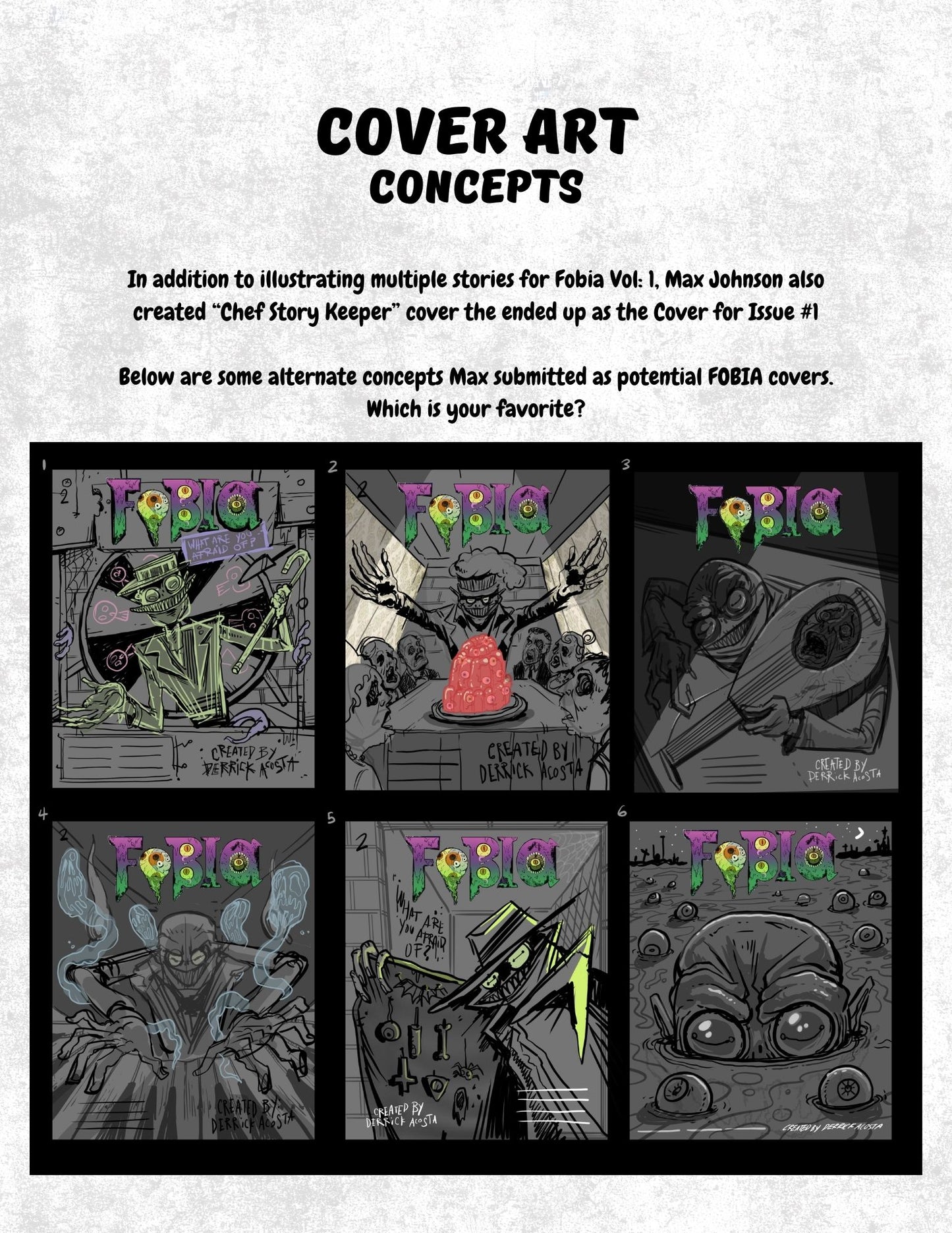 FOBIA: Behind the Scenes | Digital Zine